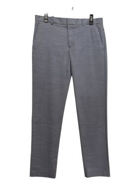 Perry Ellis Men's Slate blue Gray textured looking Dress Pants. Size 32 x 32